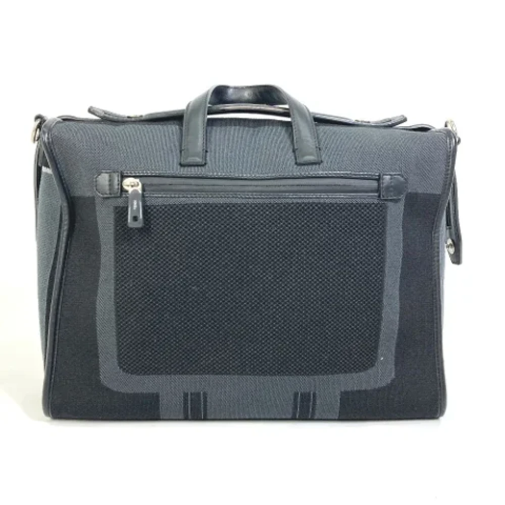 Fendi Vintage Pre-owned Canvas fendi-bags Black Heren