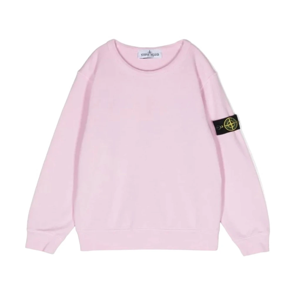 Stone Island Pink Kids Sweatshirts, Male, 4 Y, Joggers
