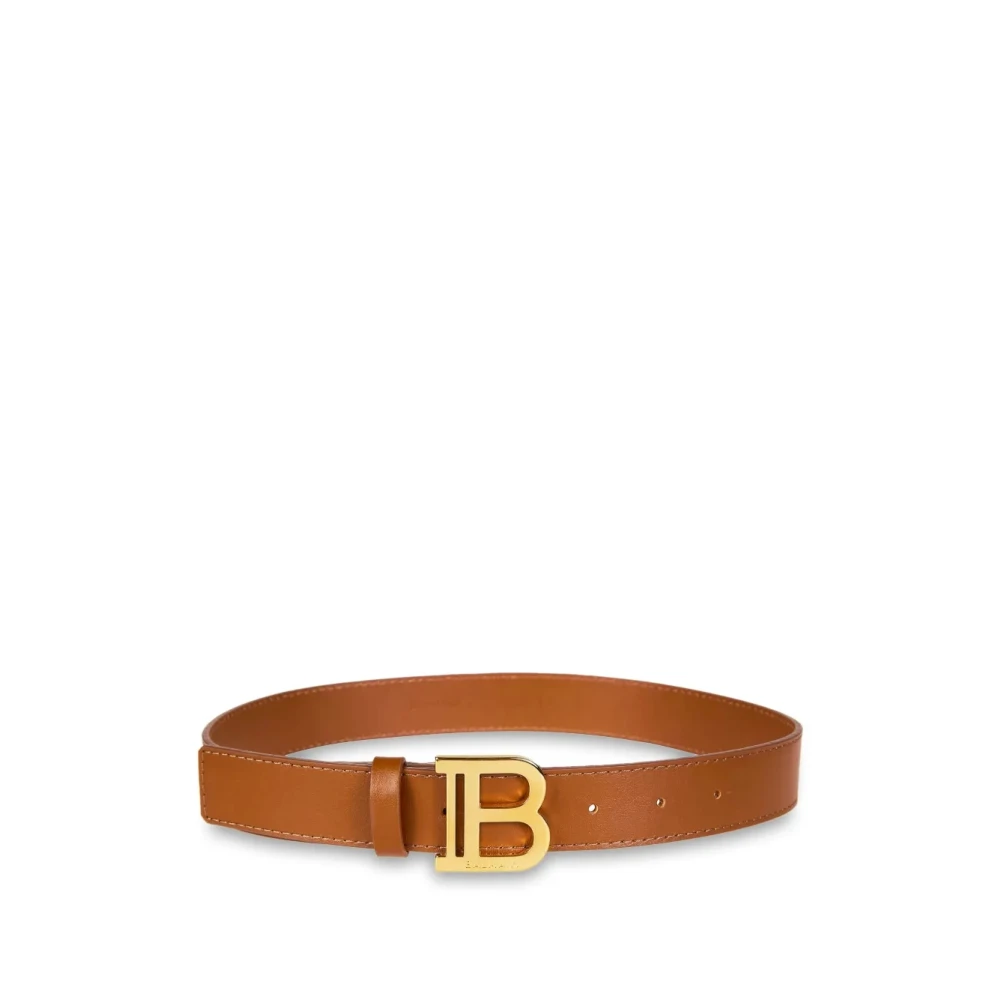Balmain Brown Belt - Unisex - Belts & Suspenders - 3XL - Kids