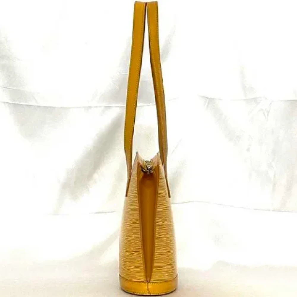 Louis Vuitton Vintage Pre-owned Leather shoulder-bags Yellow Dames
