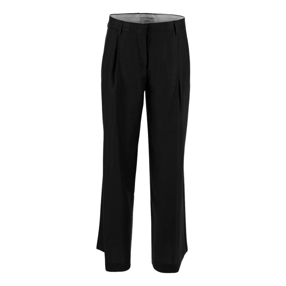 Lardini Wide Trousers Black Dames