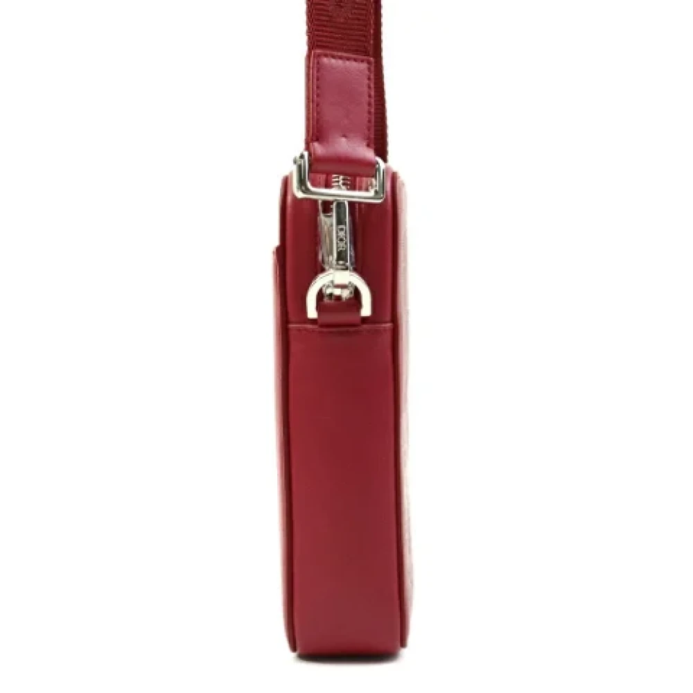 Dior Vintage Pre-owned Leather dior-bags Red Dames