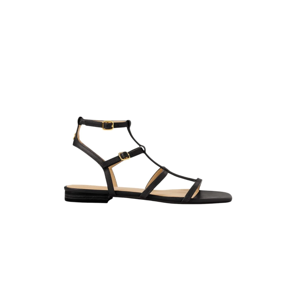 Ralph Lauren Women's Black Upper: 100% Cow Leather / Sole: 100% Rubber / Lining: 100% Sheep Leather