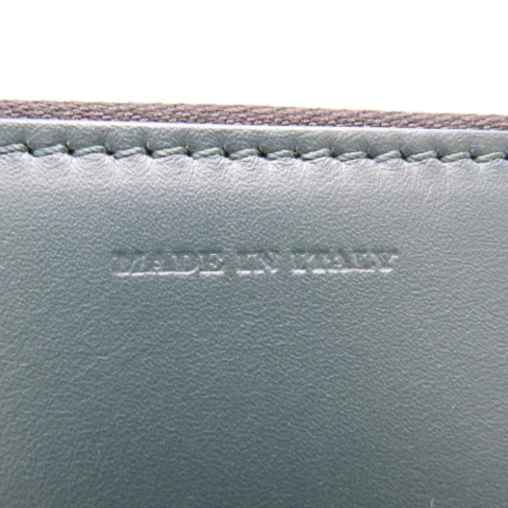 Burberry Vintage Pre-owned Leather clutches Green Dames