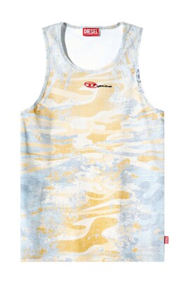 graphic-print-sleeveless-round-neck-top