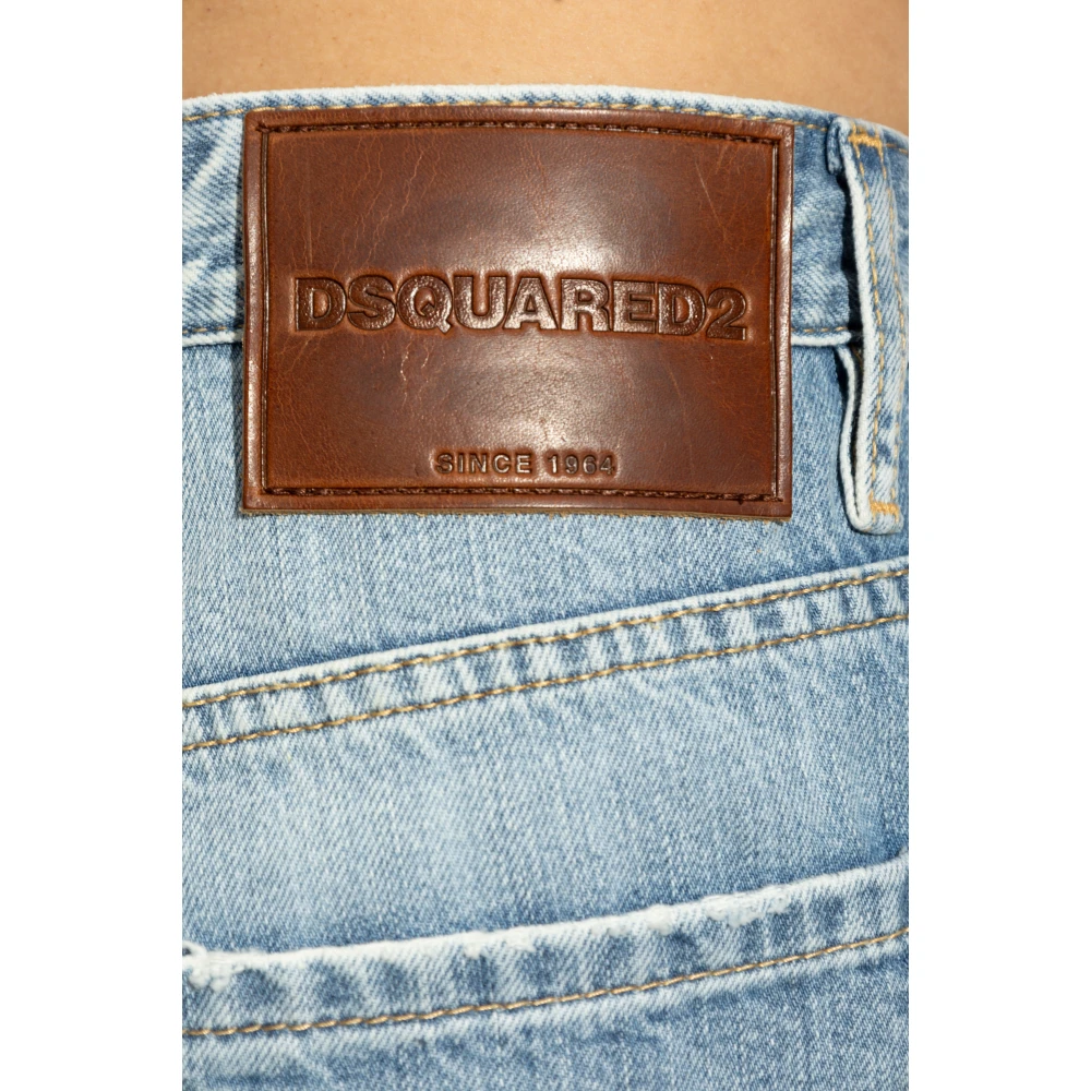 Dsquared2 Jeans Loose Jeans Blue Heren