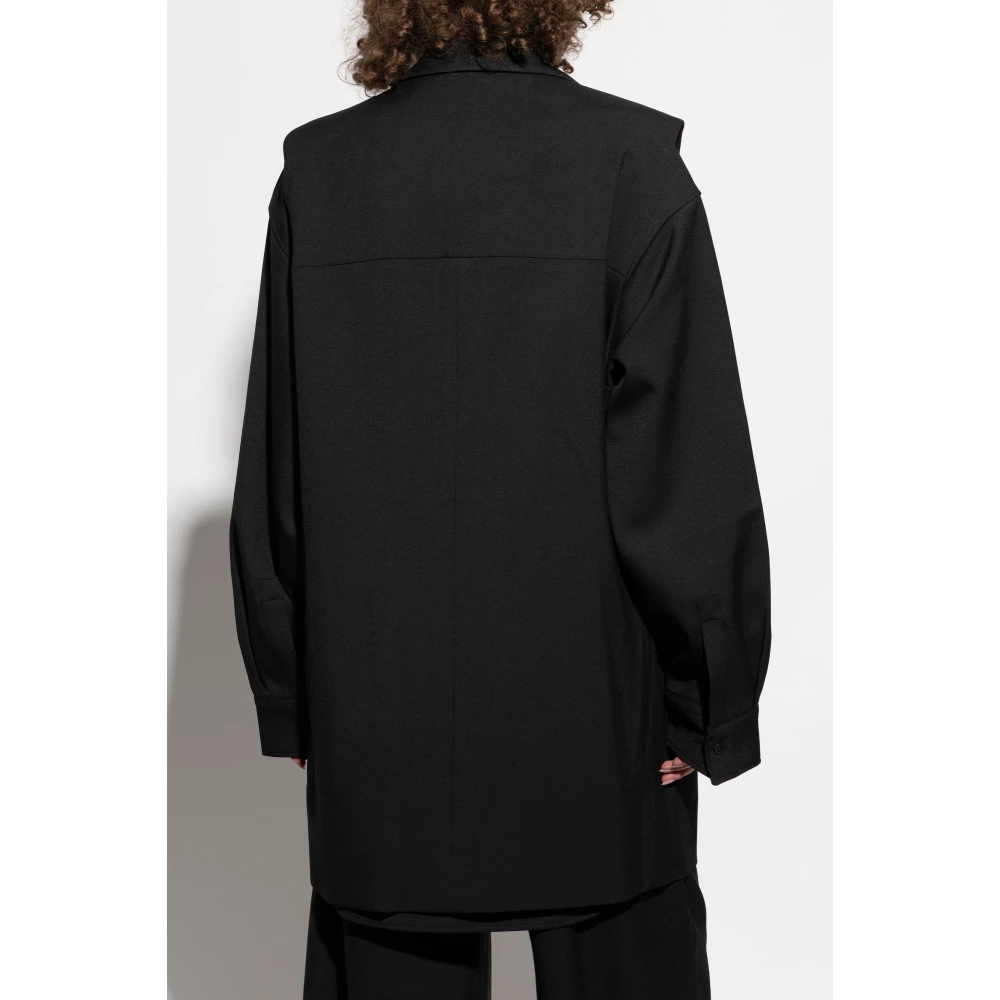 Entire Studios Vest Plateau Black Heren