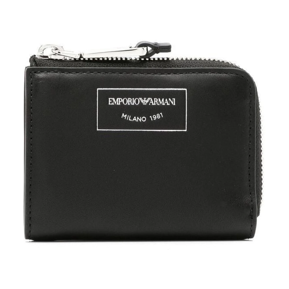 Emporio Armani Women's Black Wallet - Wallets & Cardholders - One Size - Accessories