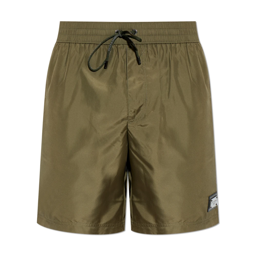 Dolce & Gabbana Herren Grün Bademode, Xsgröße: