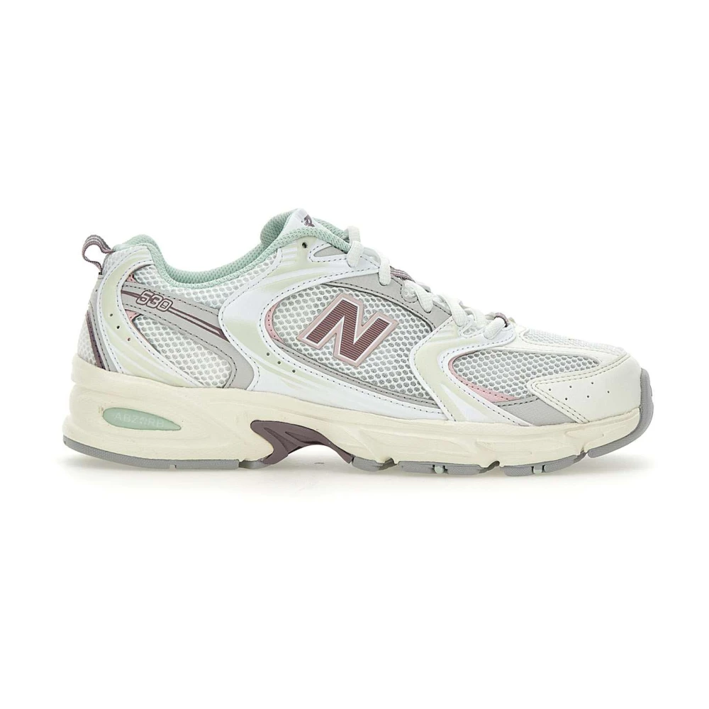 New Balance Retro Style U530 Trainers Sneakers White, Dam