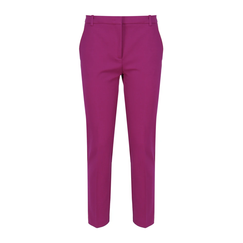 Pinko Slim Fit Lila Byxor Purple, Dam