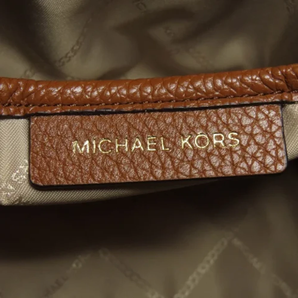 Michael Kors Pre-owned Leather shoulder-bags Brown Dames
