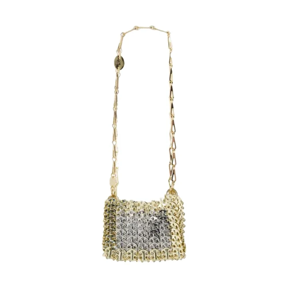 Paco Rabanne Fabric shoulder-bags Yellow Dames