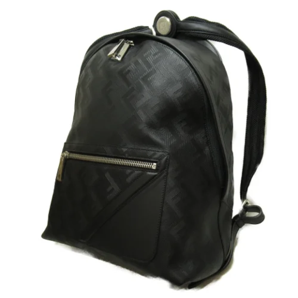 Fendi Vintage Pre-owned Leather shoulder-bags Black Unisex
