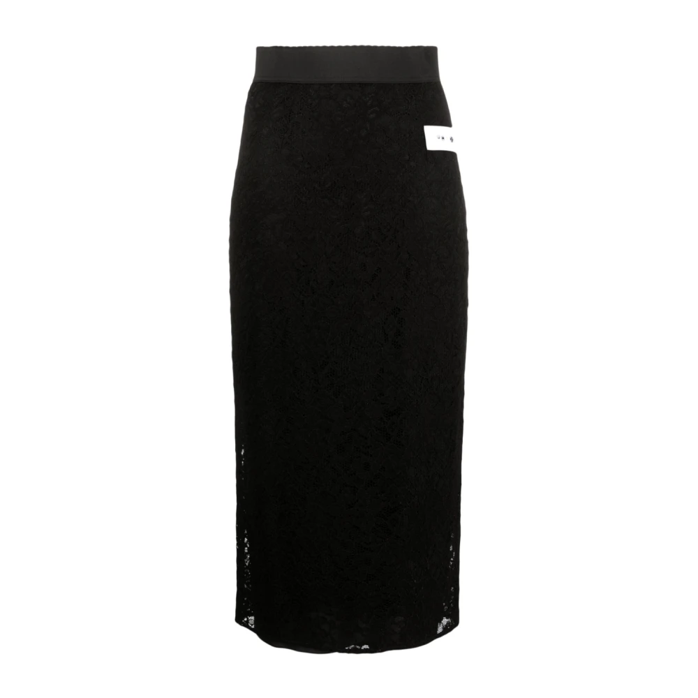 Dolce & Gabbana Stijlvolle Rok voor Vrouwen Black Dames