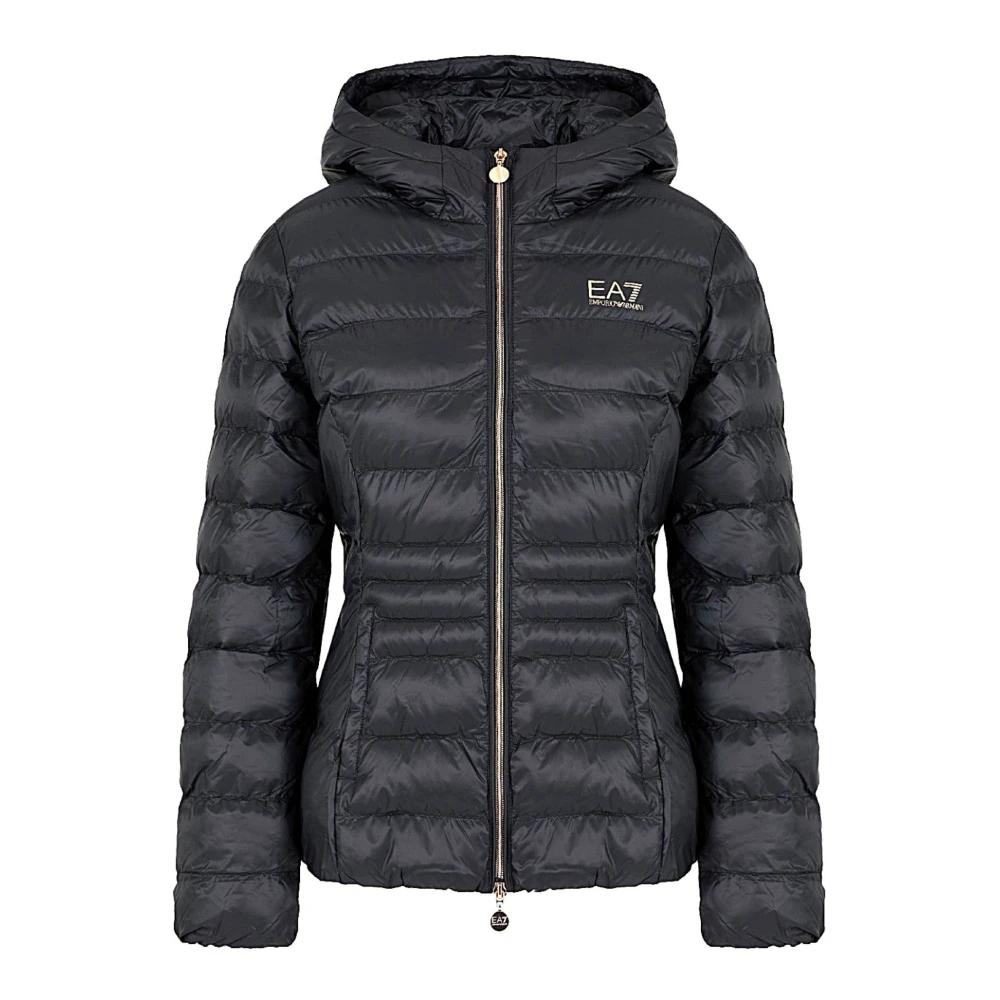 Emporio Armani Ea7 Women's Black Giubbotto - Winter Jackets - 3XL - Jackets