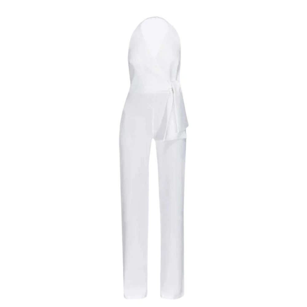 Pinko Donna Bianco Jumpsuits, M, New,