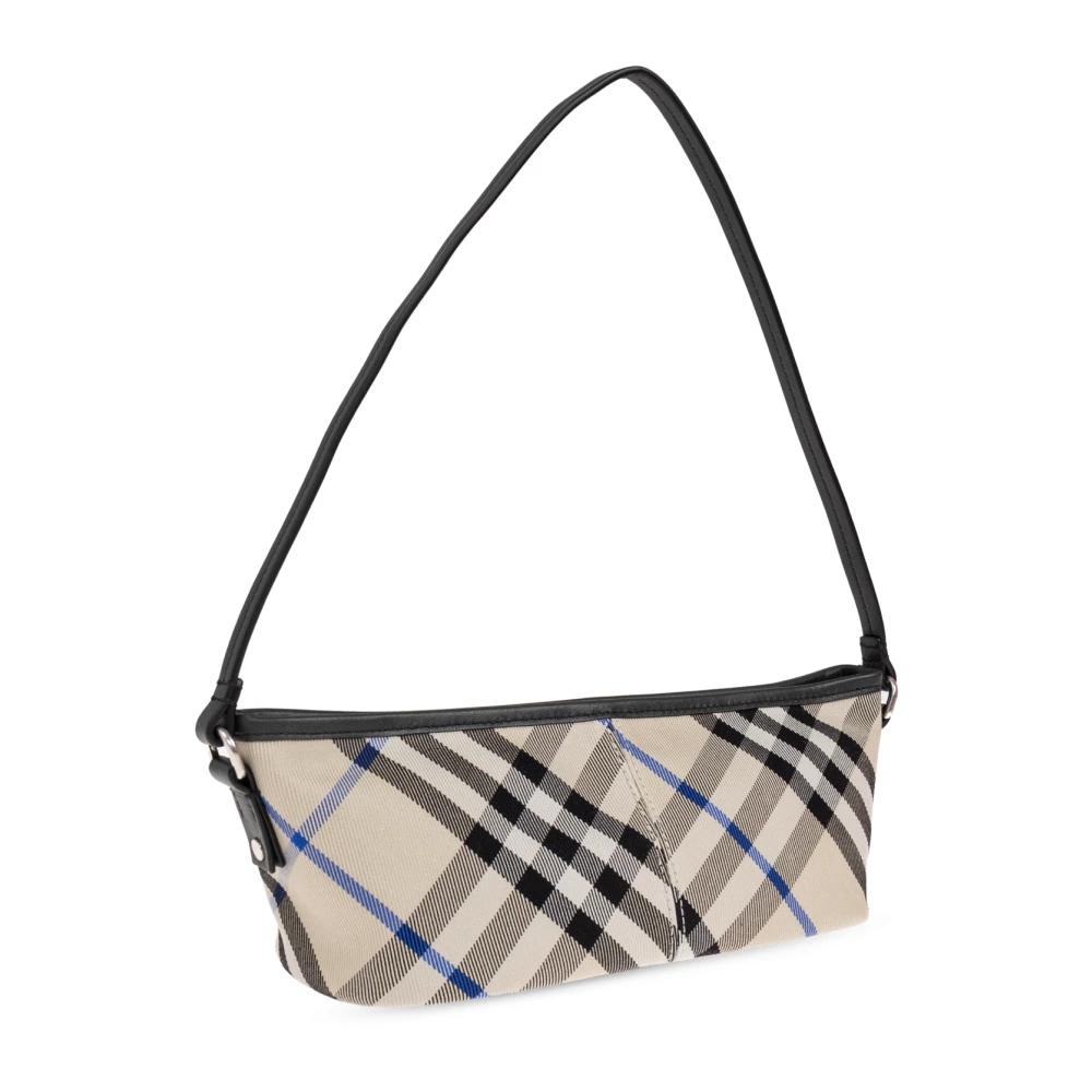 Burberry Check Mini schoudertas Beige Dames