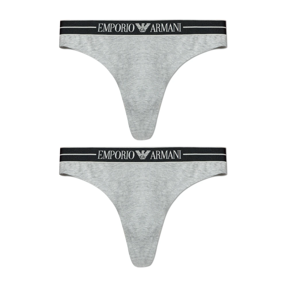Emporio Armani Damen Grau Unterwäsche, Xsgröße:
