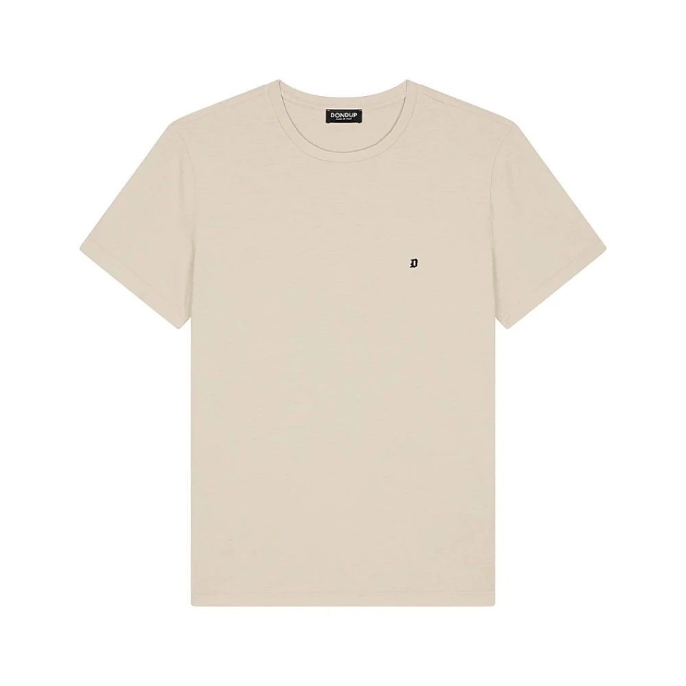 Dondup - Tops > T-Shirts - Beige - Dondup - Modalova