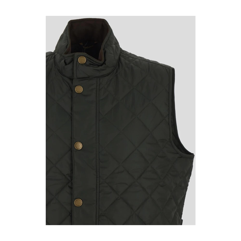 Barbour Polyester Gilet Jas Green Heren