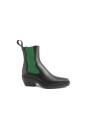bottes-style-western-noir-vert
