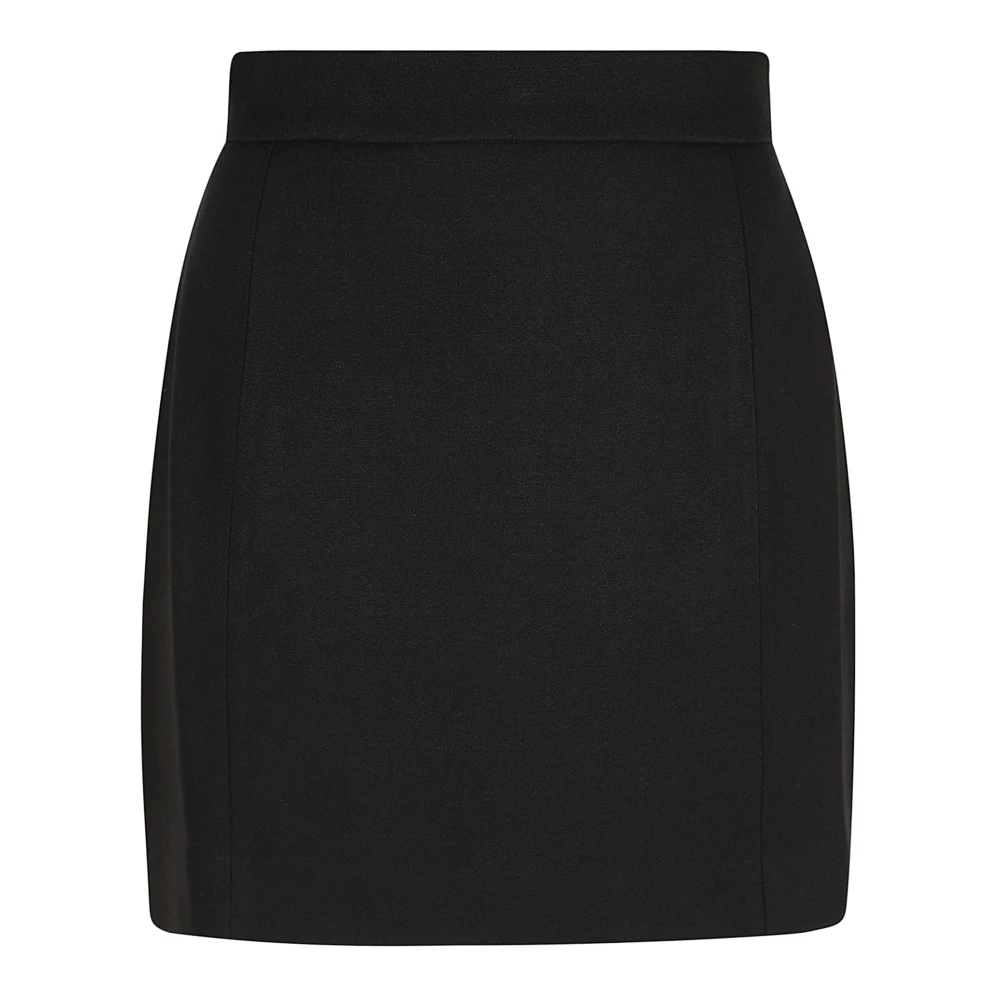 Andamane Zwarte Elegante Rok Black Dames