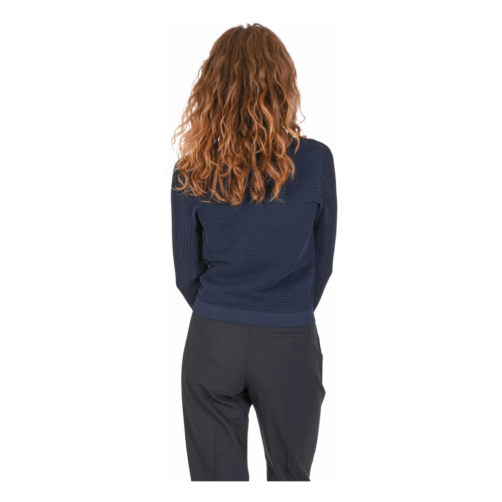 Hugo Boss Dames Trui Open Blauw Blue Dames