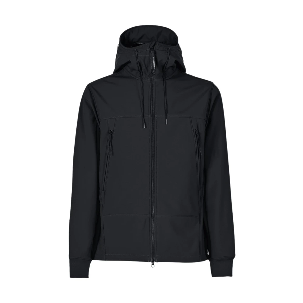 C.P. Company Shell-R Goggle Jas Zwart Black Heren