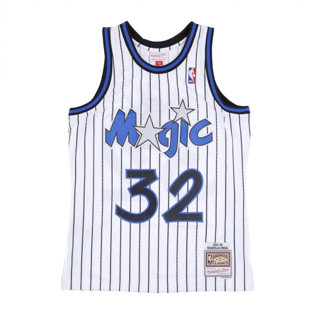 Mitchell & Ness Basket Jersey NBA Swingman Hardwood Classics No 32 Shaquille Oneal 1993-94 Orlmag White, Herr