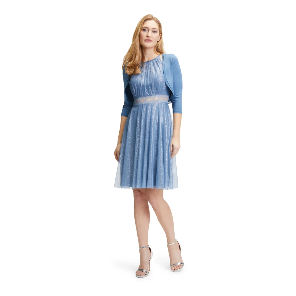 Vera Mont Aansluitende Bolero Jas Blue Dames