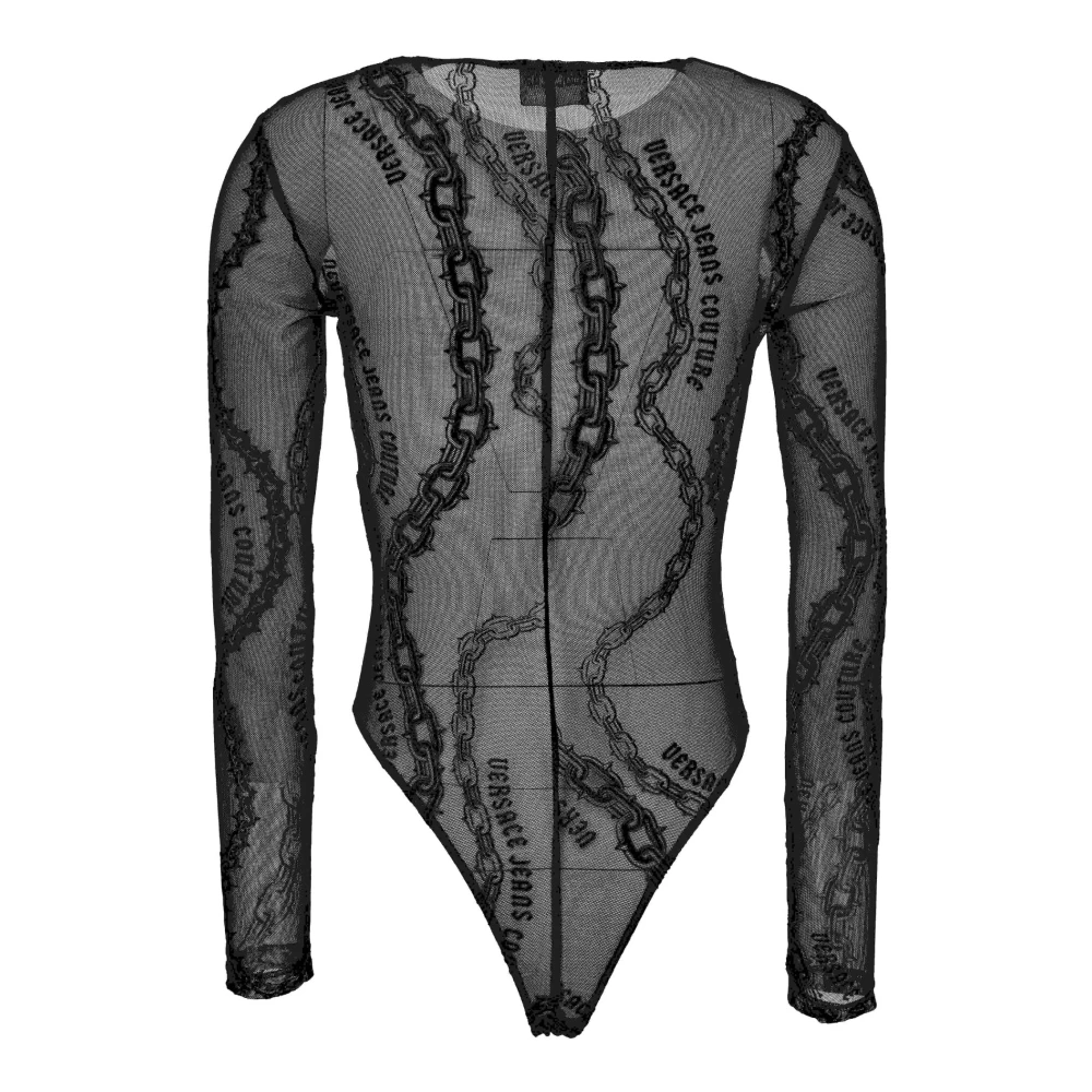 Versace Jeans Couture Top Black Dames