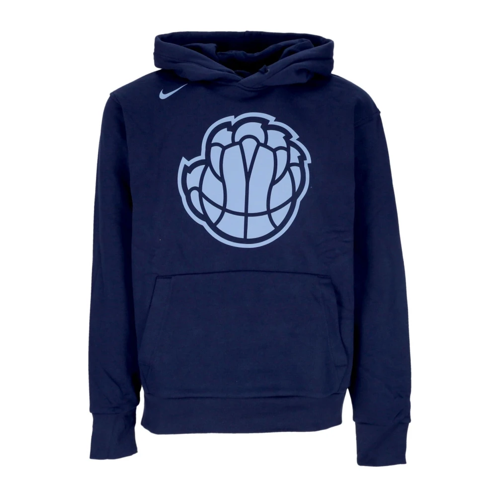 Nike Memphis Grizzlies Basketbal Team Hoodie Blue Heren
