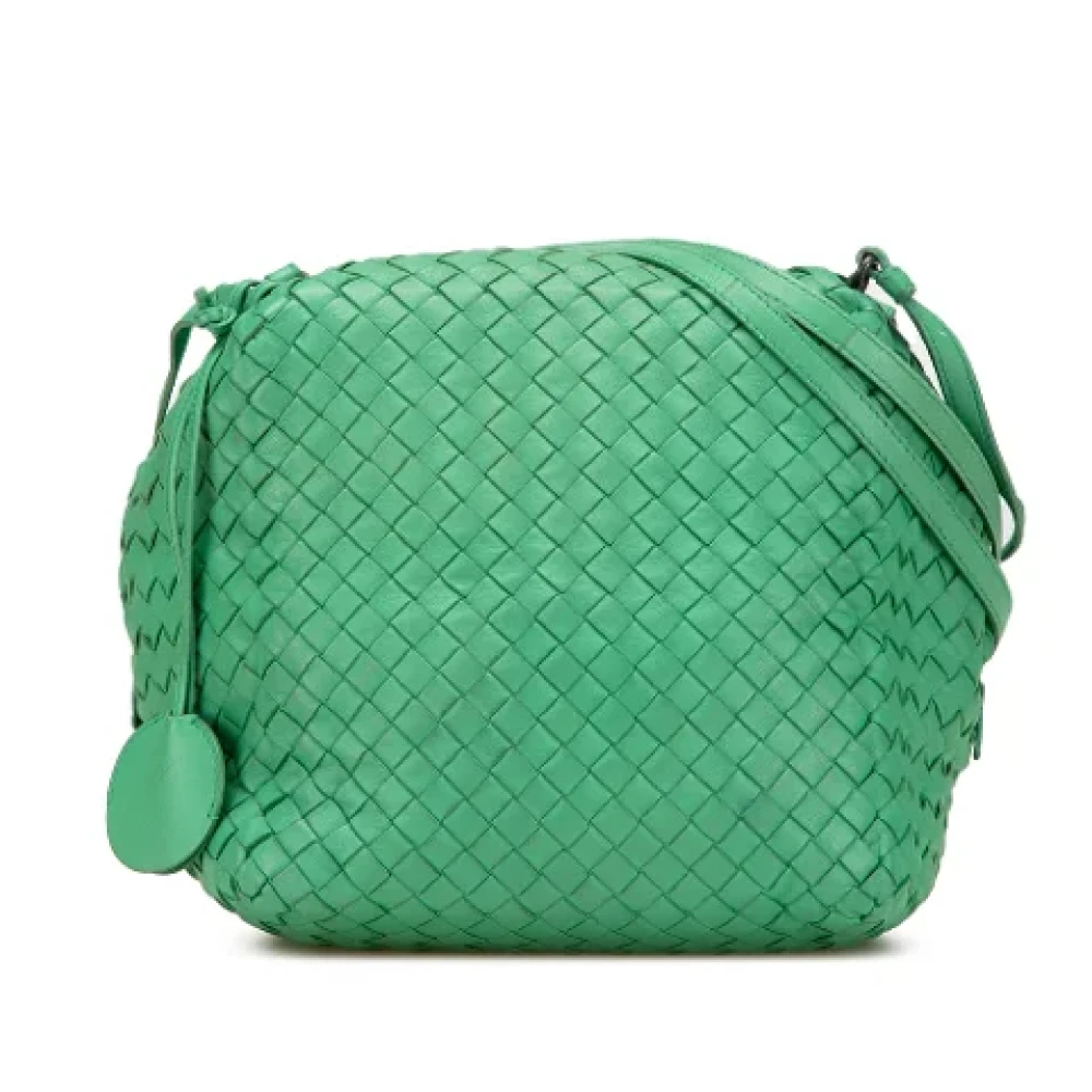 Pre-owned Leder crossbody-taschen - Bottega Veneta Vintage - Modalova