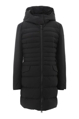 Quilted Lång Jacka