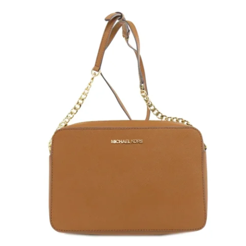 Michael Kors Pre-owned Leather shoulder-bags Brown Dames