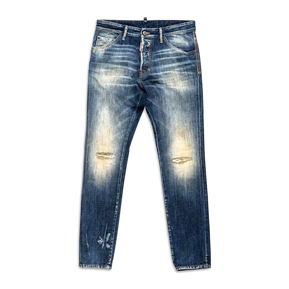 Dsquared2 Men's Blue Slim-Fit Jeans - Slim Fit Jeans - Xl - Jeans