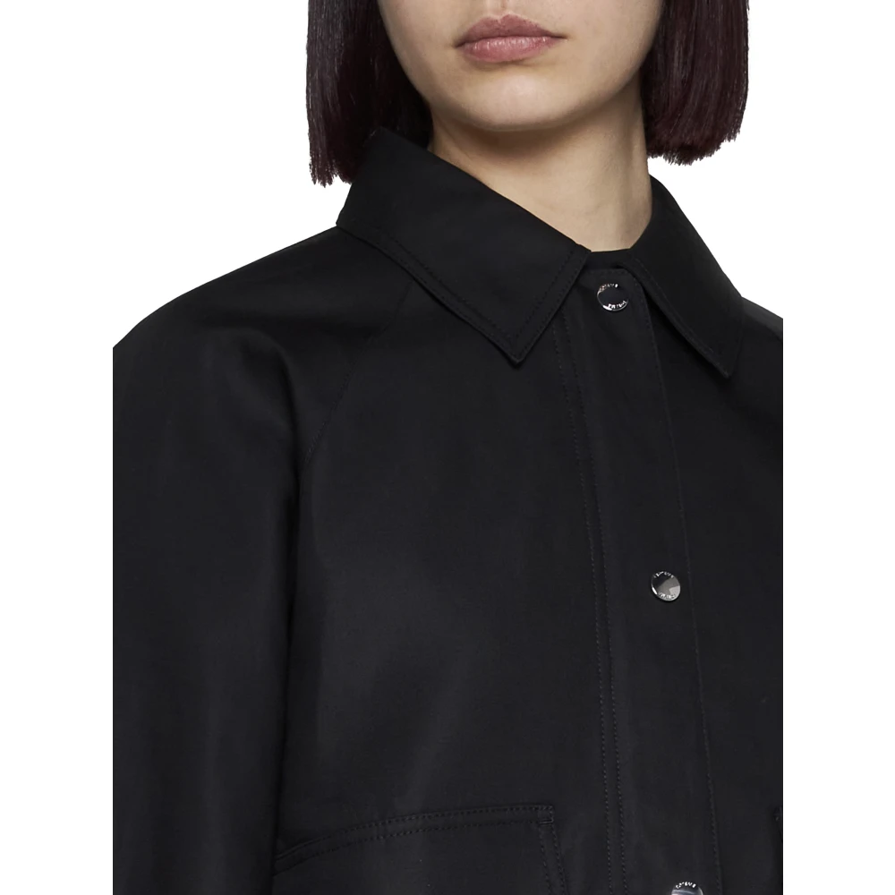 TotêMe Zwarte Wollen Jas Black Dames