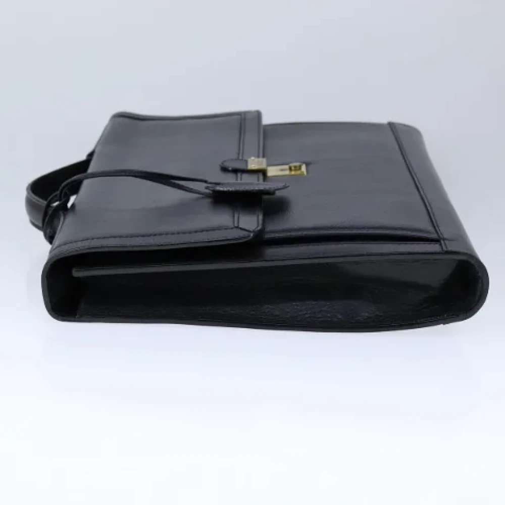 Bally Pre-owned Leather handbags Black Dames