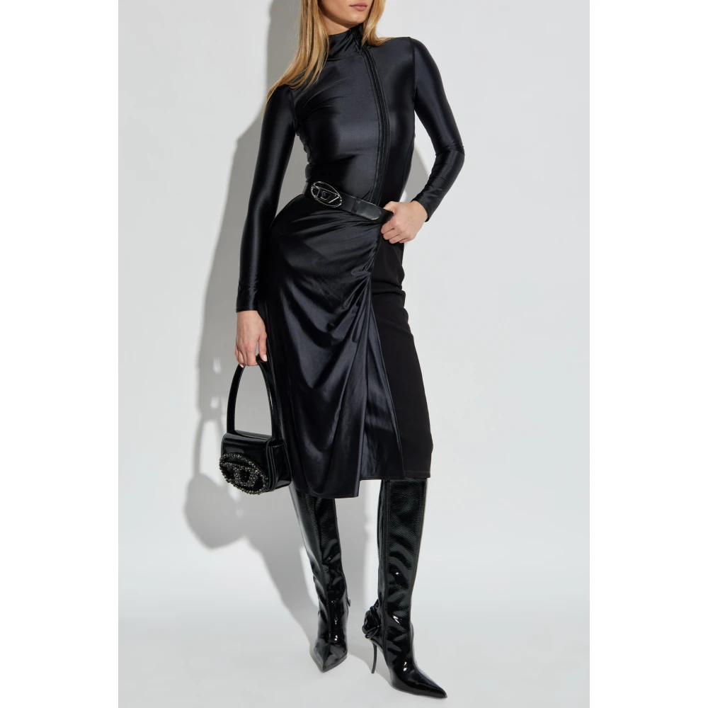 Diesel Rok O-Silv Black Dames