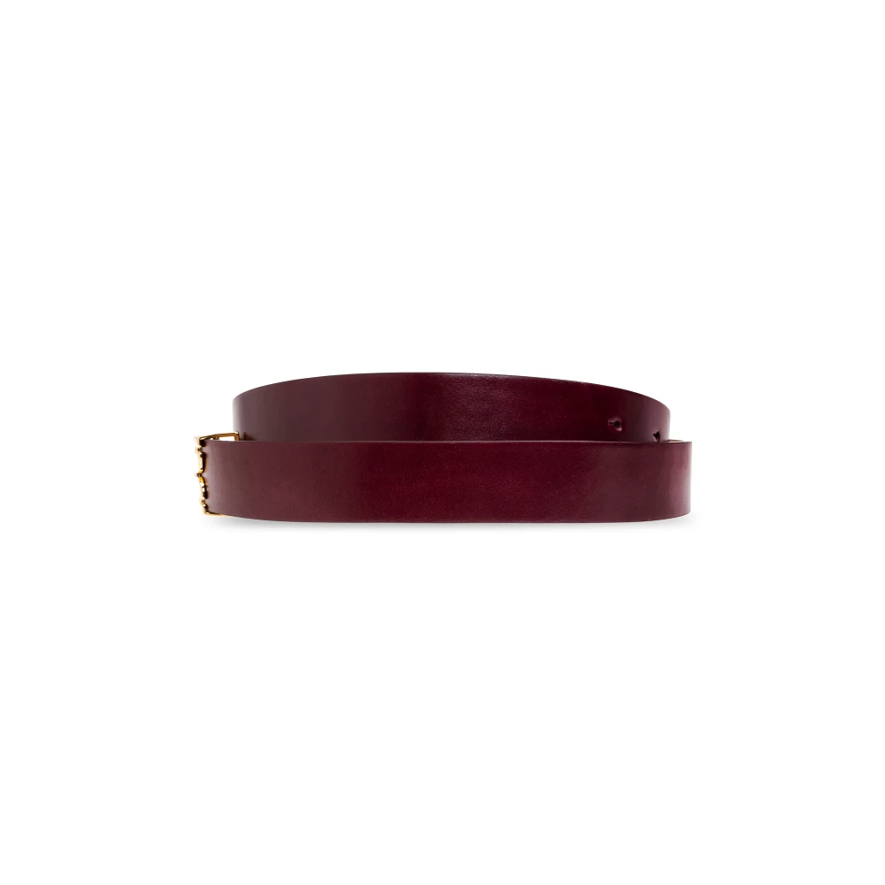Victoria Beckham Leren riem Red Dames
