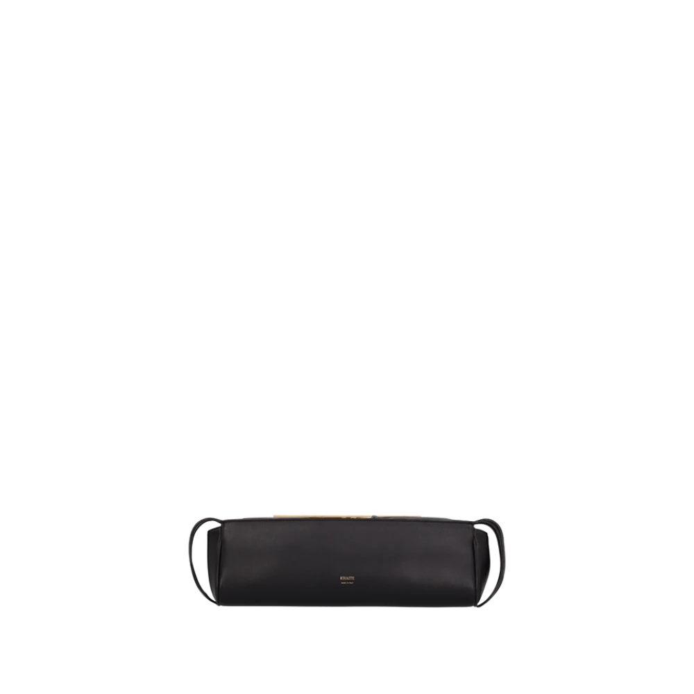 Khaite Women's Black Cross Body Bags, One Size, Donna Evening Clutch
