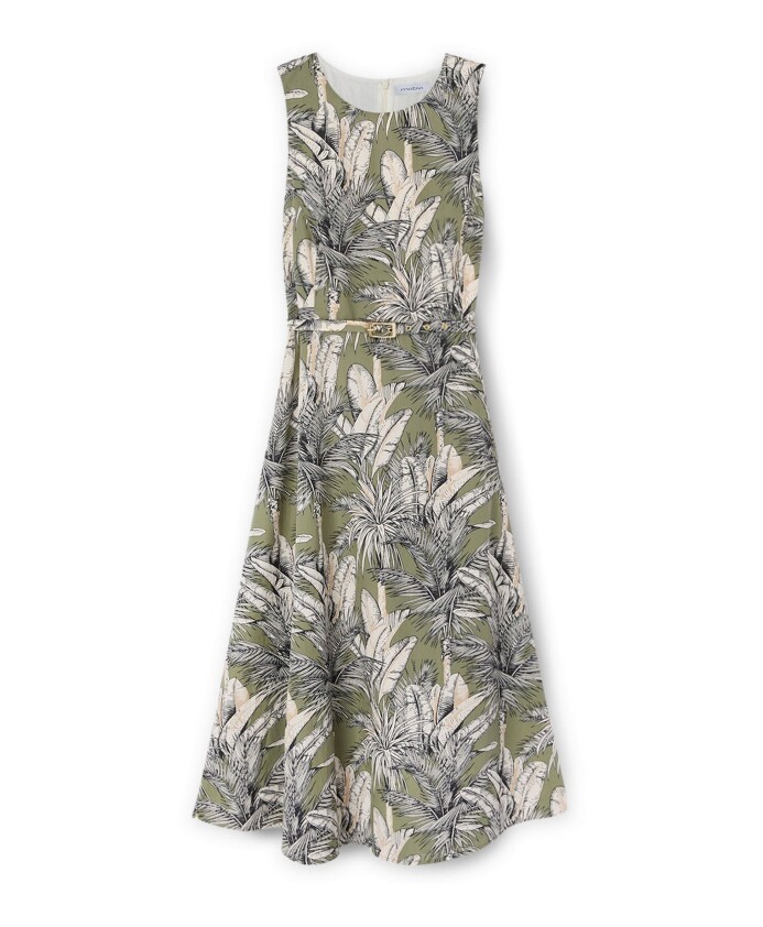 robe-evasee-a-motif-jungle