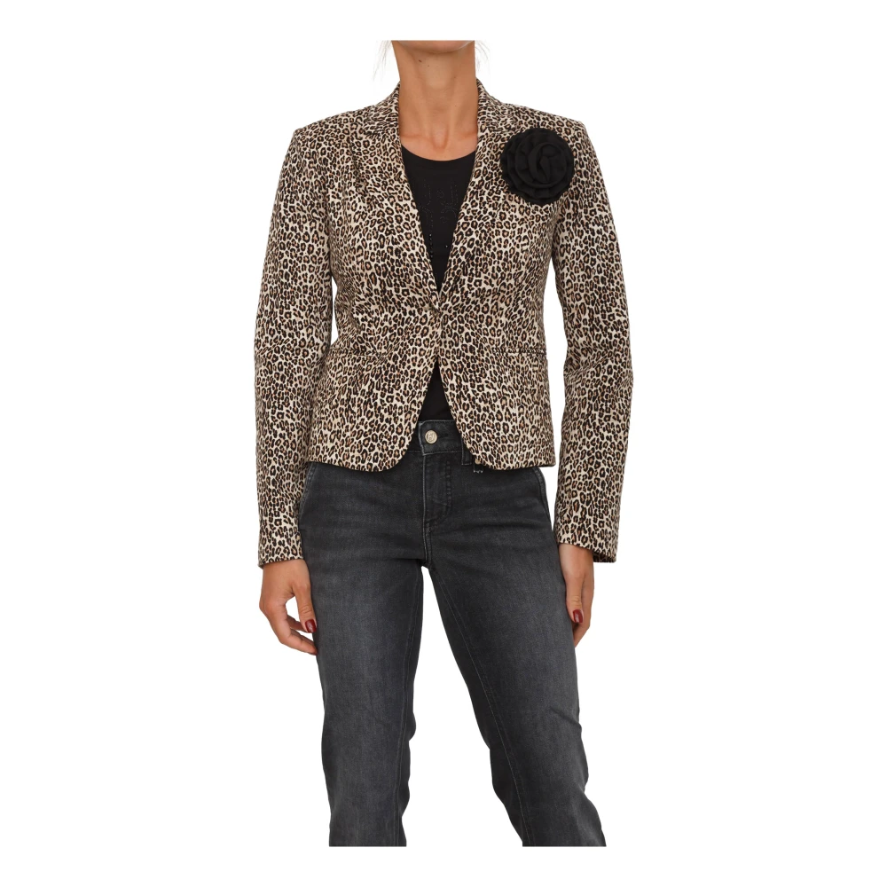 Liu Jo Multicolor Giacca Animalier