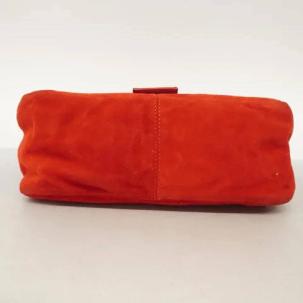 Fendi Vintage Pre-owned Suede fendi-bags Red Dames