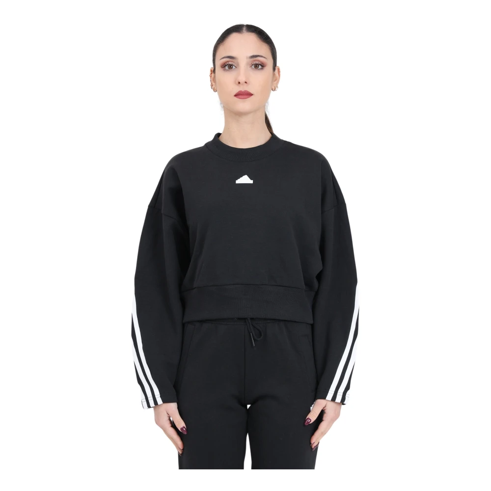 Adidas Performance Zwarte Sweater Future Icons Black Dames