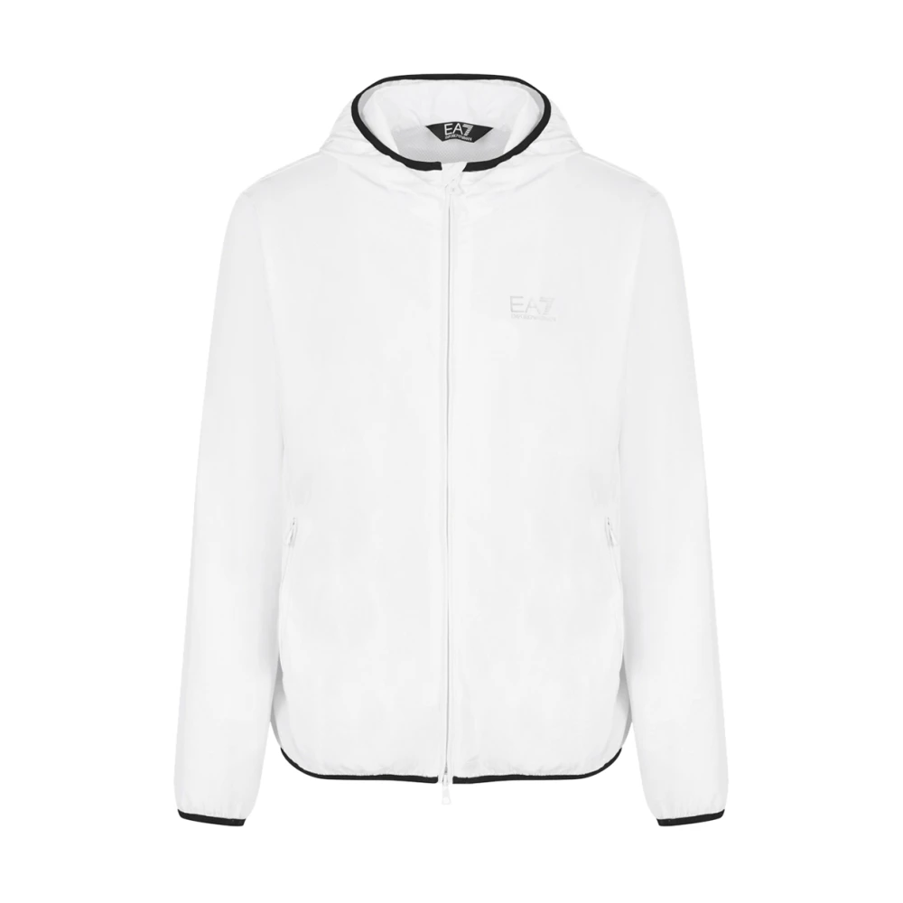 Emporio Armani Ea7 Herren Weiß Jacken, Xlgröße: