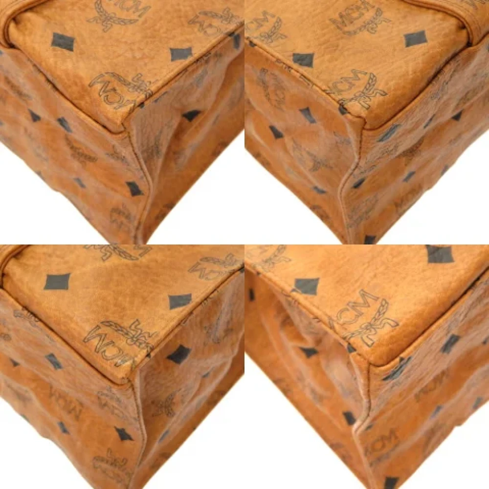 MCM Pre-owned Fabric totes Brown Dames