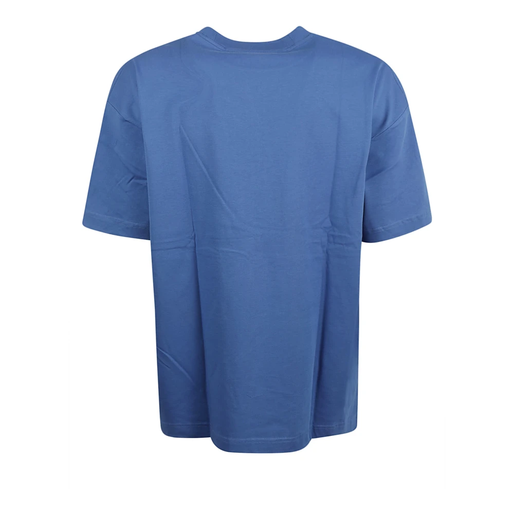 Palm Angels Stijlvolle T-shirts en Polos Denk eraan Blue Heren