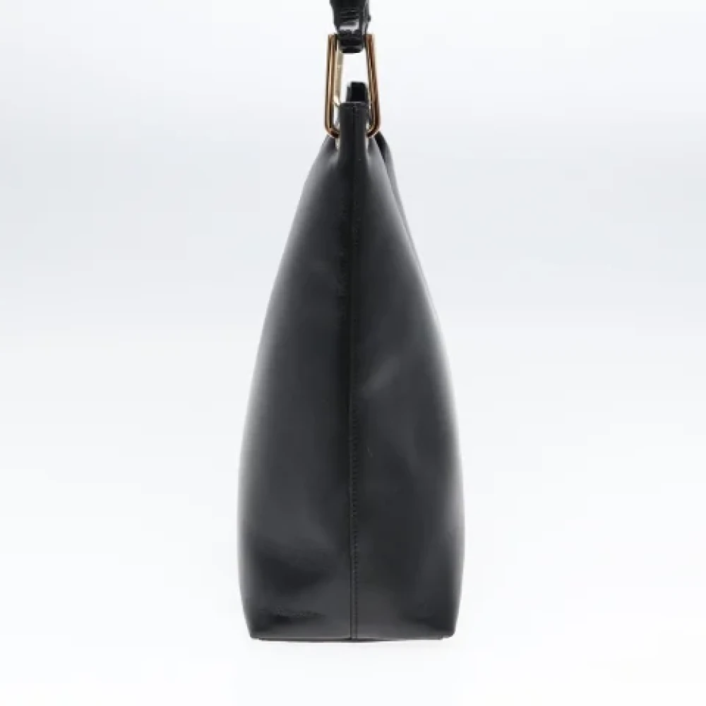 Gucci Vintage Pre-owned Leather handbags Black Dames
